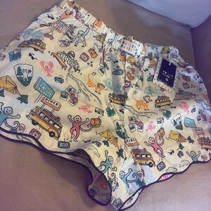 Roller rabbit x target NWT Women’s Roadtrip Boxer shorts boxer size small